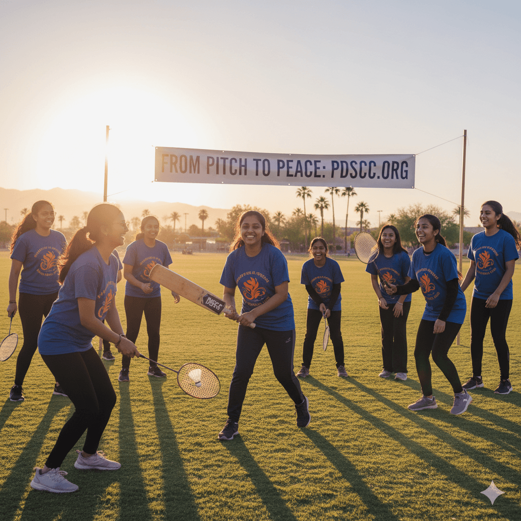 From Pitch to Peace: How Sports Relieve Stress for AZ Desis
